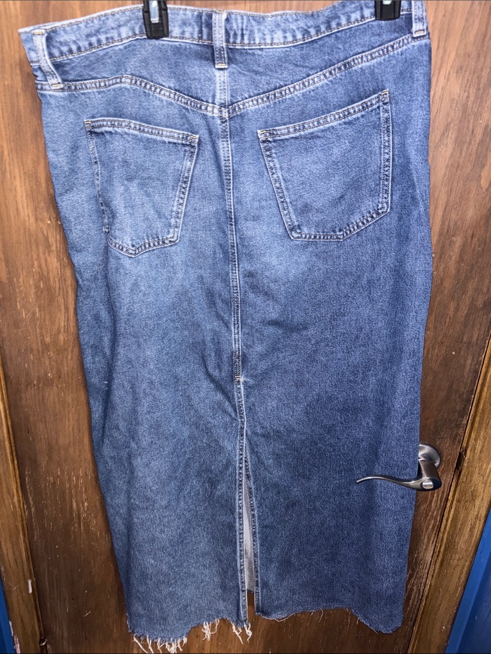 Universal Thread Dark Blue Denim Jeans with Contrast Stitching - Picture 9 of 15